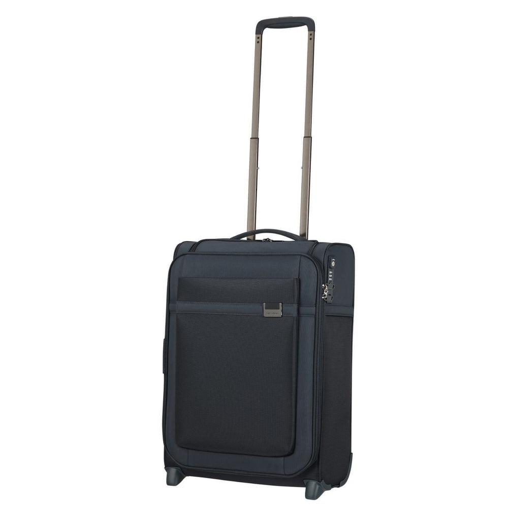 Samsonite AIREA utvidbar kabinkoffert med 2 hjul 55 cm 1,9 kg Mørkeblå-Myke kofferter-BagBrokers