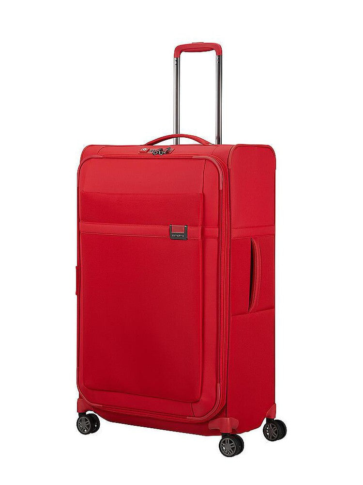 Samsonite AIREA utvidbar stor myk koffert med 4 hjul 78 cm 2,8 kg Hibiscus Red-Myke kofferter-BagBrokers