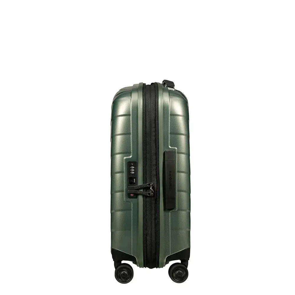 Samsonite ATTRIX utvidbar kabinkoffert 55 cm/38-44 L Basil Green-Harde kofferter-BagBrokers