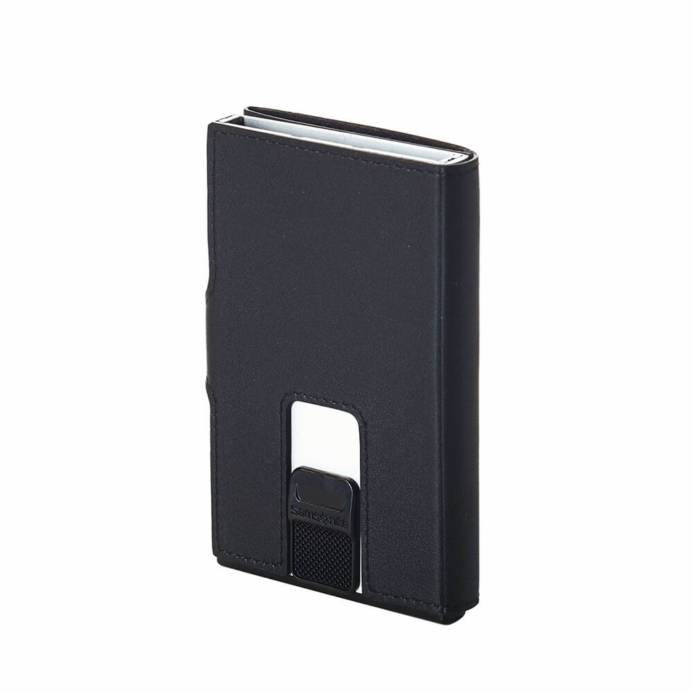 Samsonite Alufit slide up wallet Black-Lommebok/ Kortholder-BagBrokers