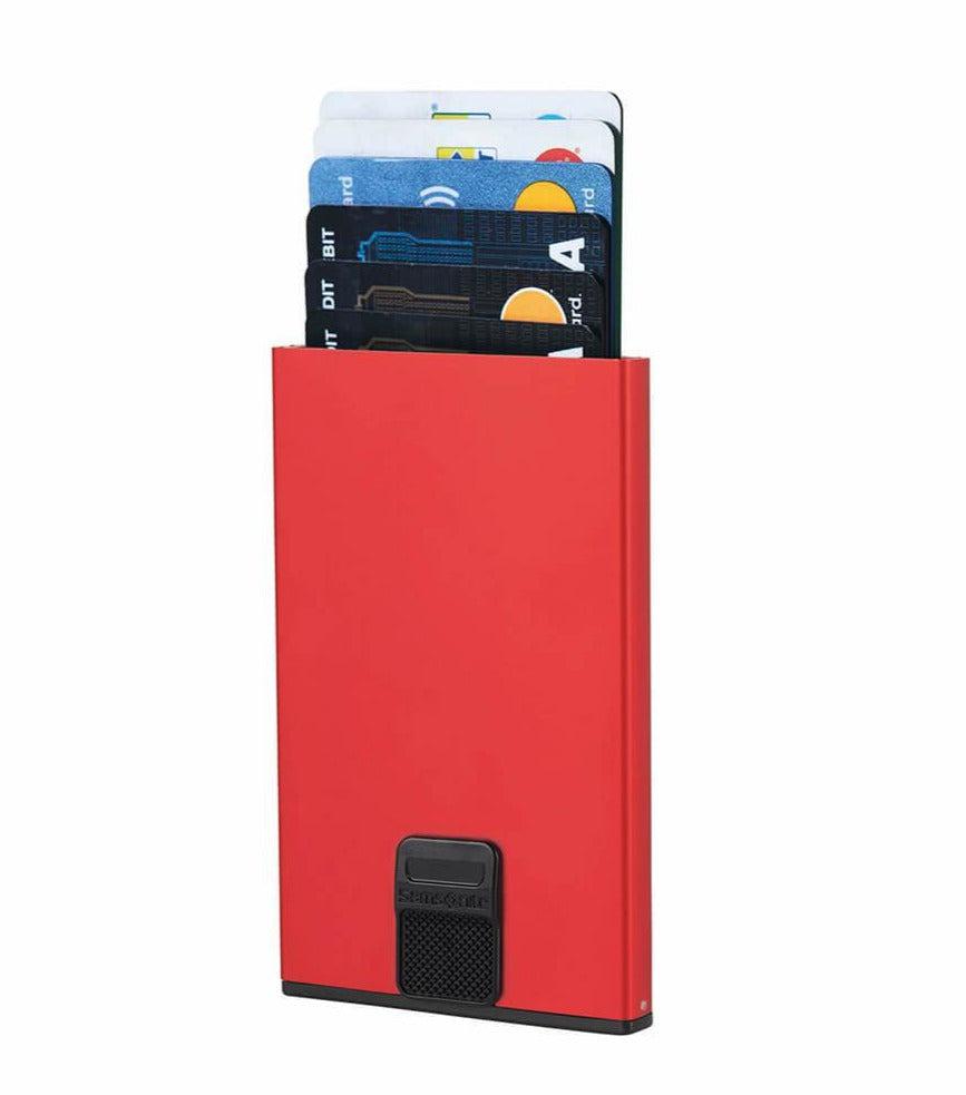 Samsonite Alufit slide up kortholder Red-Lommebok/ Kortholder-BagBrokers