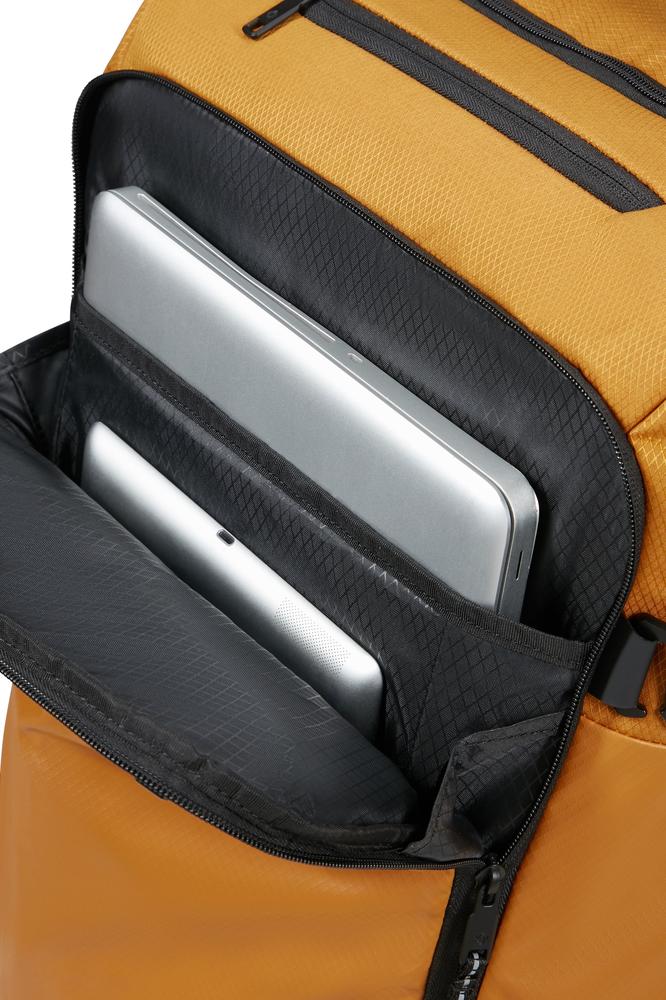 Samsonite Armox Duffelbag 55 cm med 2 hjul/ryggsekk Oker-Bagger-BagBrokers