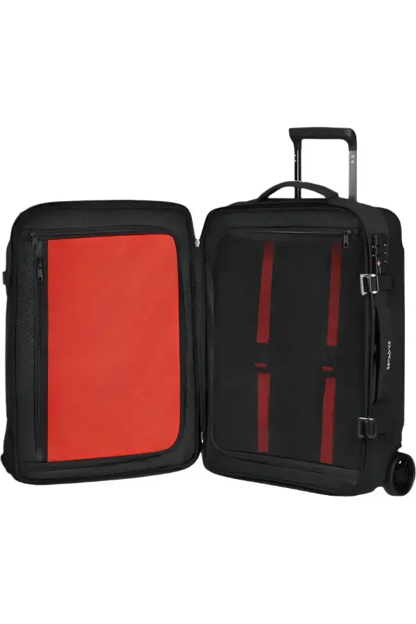 Samsonite Armox Duffelbag 55 cm med 2 hjul/ryggsekk Svart-Bagger-BagBrokers