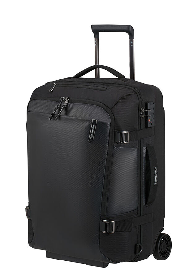 Samsonite Armox Duffelbag 55 cm med 2 hjul/ryggsekk Svart-Bagger-BagBrokers