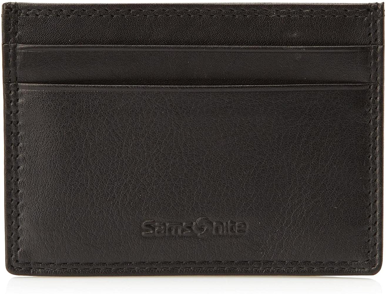 Samsonite Attack SLG liten kortholder svart-Lommebok/ Kortholder-BagBrokers
