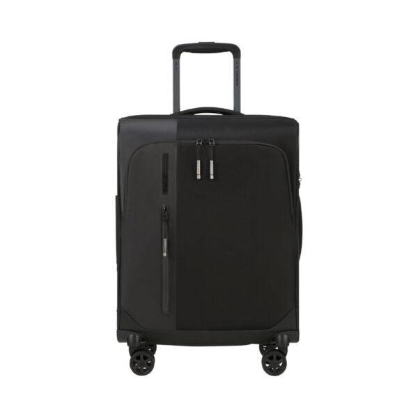 Samsonite BIZ2GO utvidbar kabinkoffert med 4 hjul 55 cm Black-Myke kofferter-BagBrokers