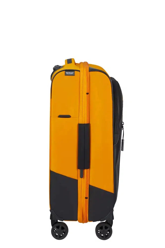 Samsonite BIZ2GO utvidbar kabinkoffert med 4 hjul 55 cm Radiant Yellow-Myke kofferter-BagBrokers