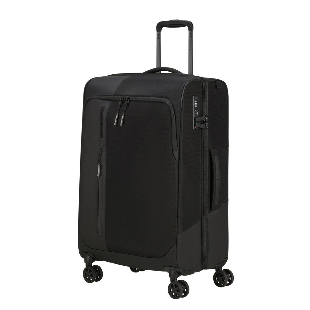 Samsonite BIZ2GO utvidbar medium koffert 66 cm Black-Myke kofferter-BagBrokers