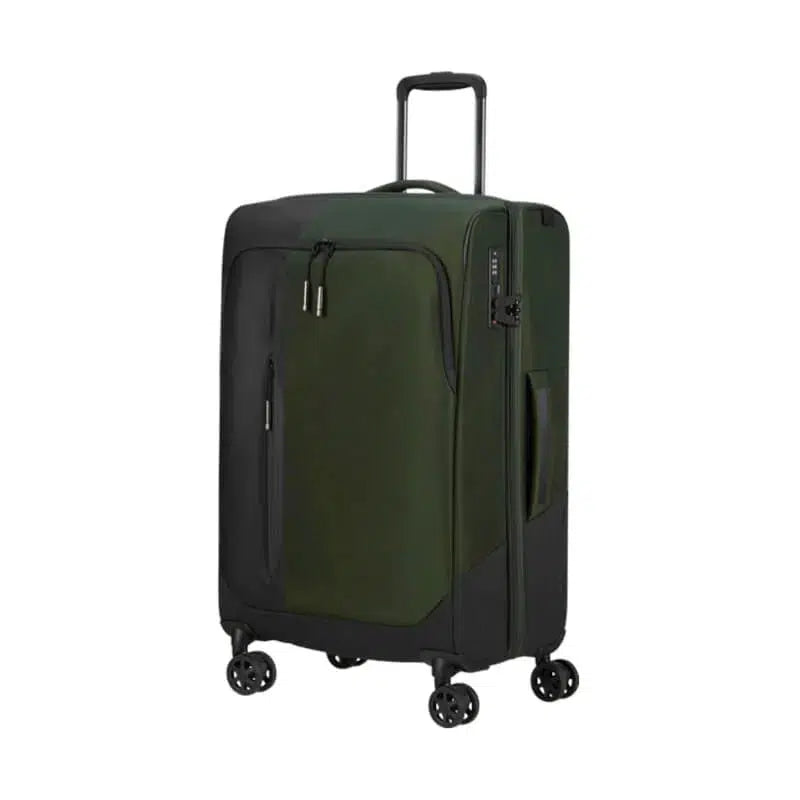 Samsonite BIZ2GO utvidbar medium koffert 66 cm Earth Green-Myke kofferter-BagBrokers