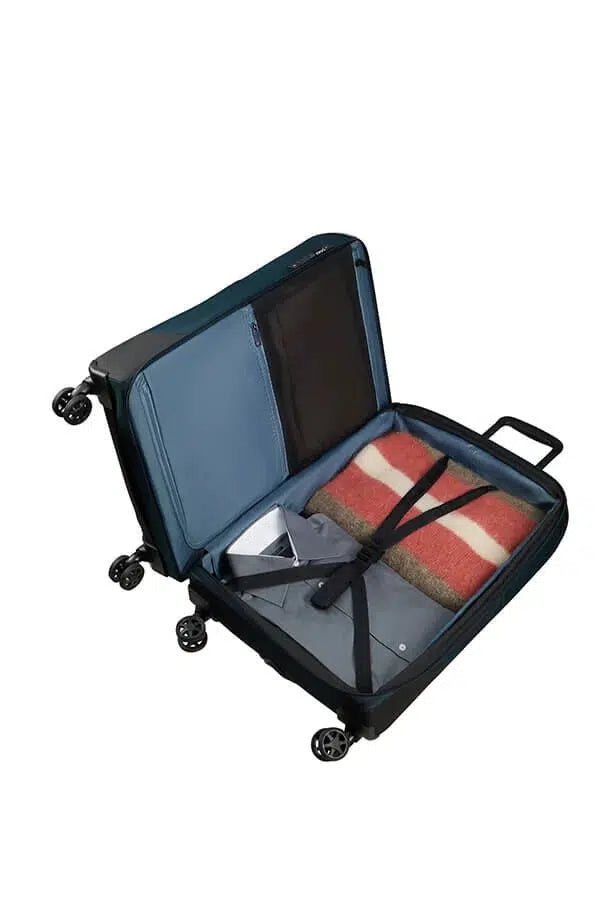 Samsonite BIZ2GO utvidbar stor koffert 77 cm Deep Blue-Myke kofferter-BagBrokers