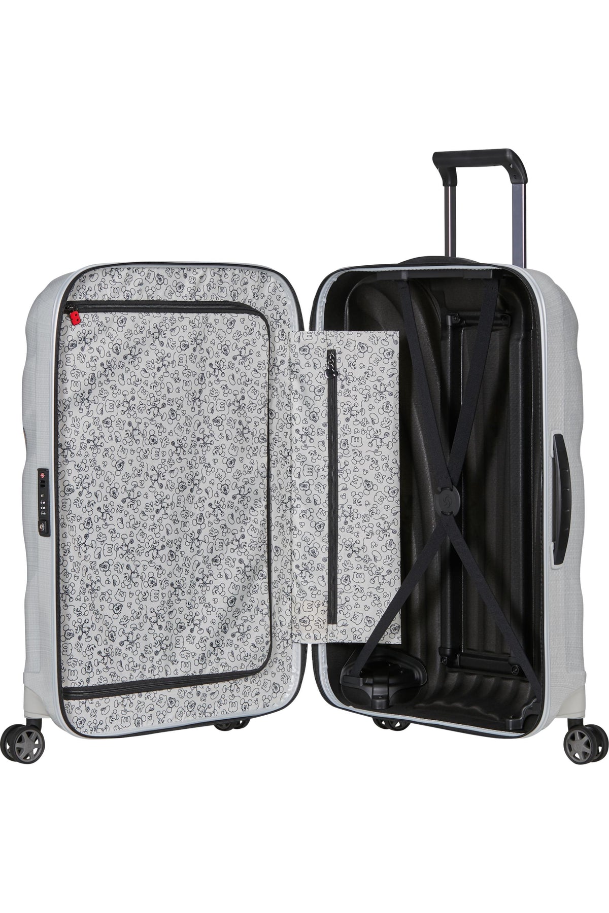 Samsonite C-Lite Disney Medium koffert 69 cm/68 L Mickey's Travel Tales-Harde kofferter-BagBrokers