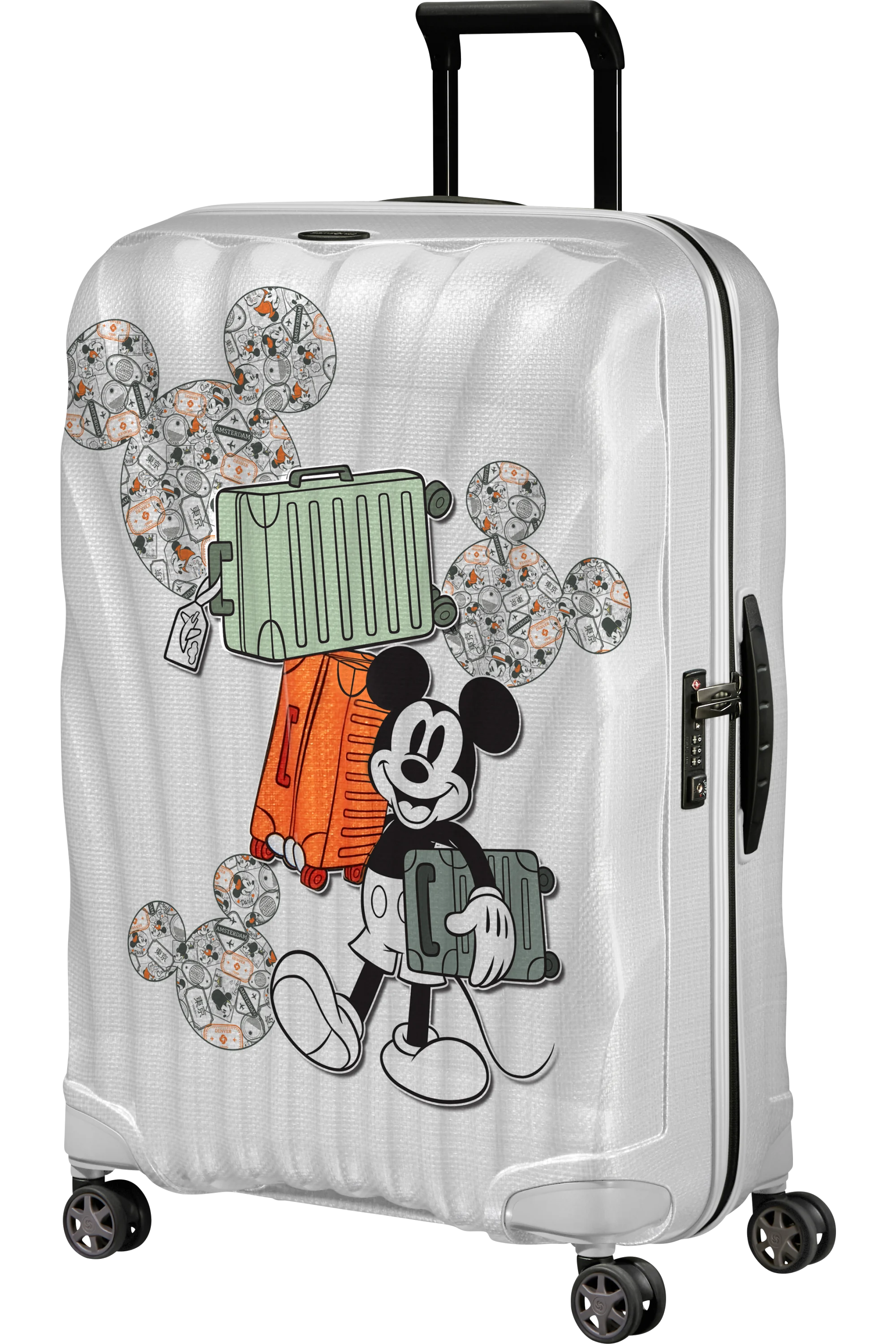 Samsonite C-Lite Disney Stor koffert 75 cm/94 L Mickey's Travel Tales-Harde kofferter-BagBrokers