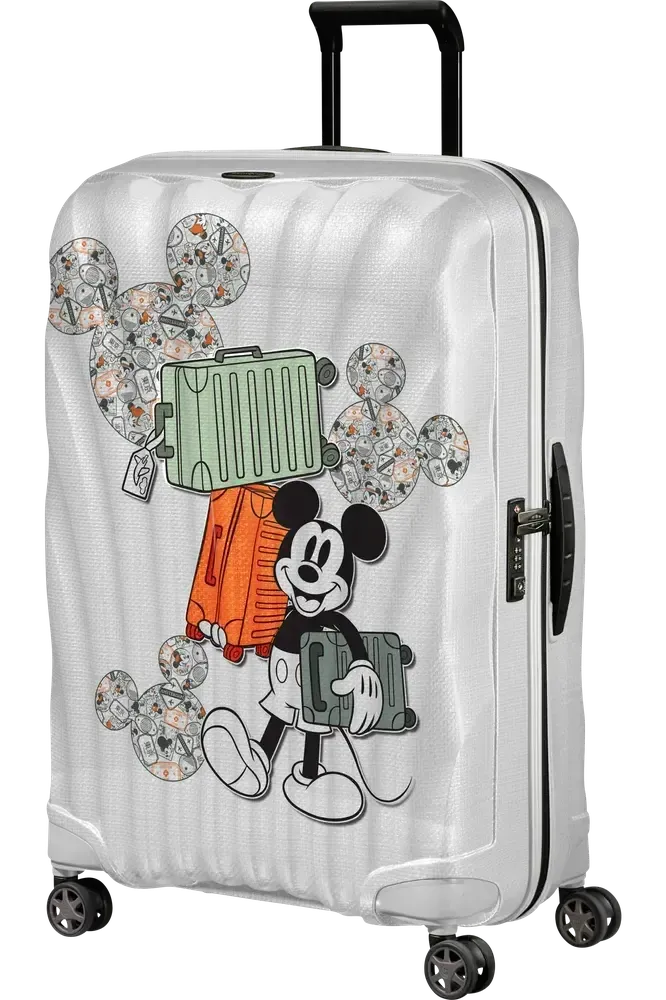 Samsonite C-Lite Disney Stor koffert 75 cm/94 L Mickey's Travel Tales-Harde kofferter-BagBrokers