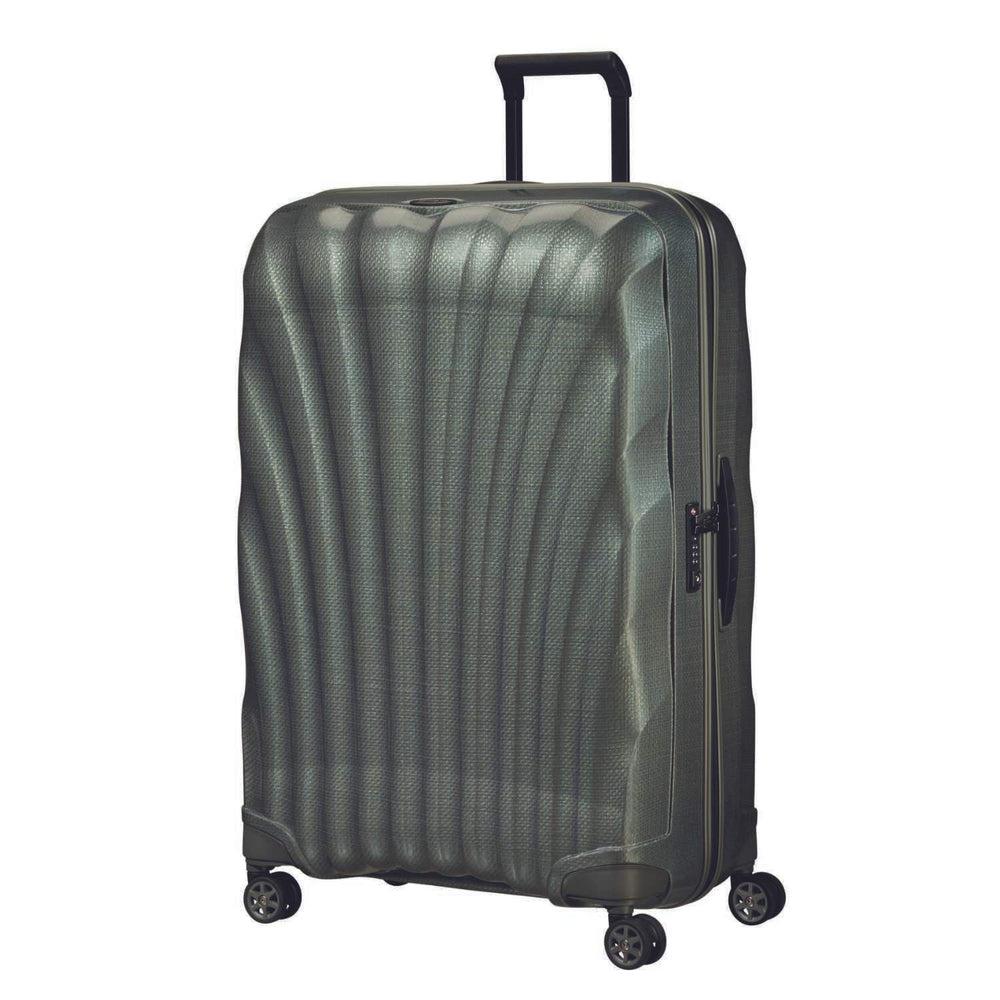 Samsonite C-Lite Ultralett hard Ekstra stor koffert 81 cm / 123 XL Grønn-Harde kofferter-BagBrokers