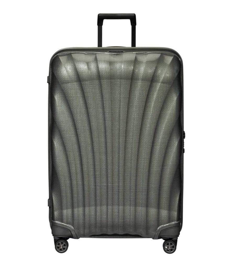 Samsonite C-Lite Ultralett hard Ekstra stor koffert 81 cm / 123 XL Grønn-Harde kofferter-BagBrokers