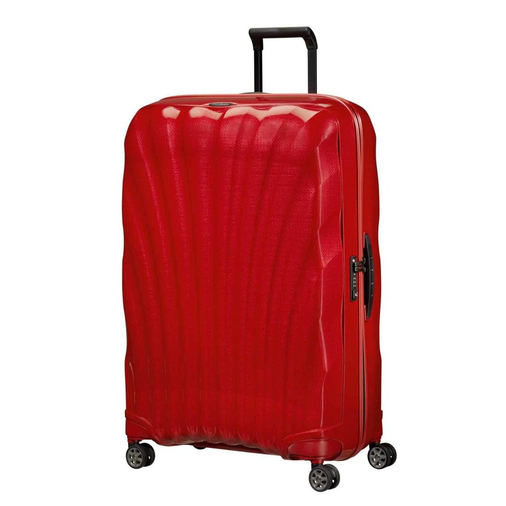 Samsonite C-Lite Ultralett hard Ekstra stor koffert 81 cm / 123 XL Rød-Harde kofferter-BagBrokers