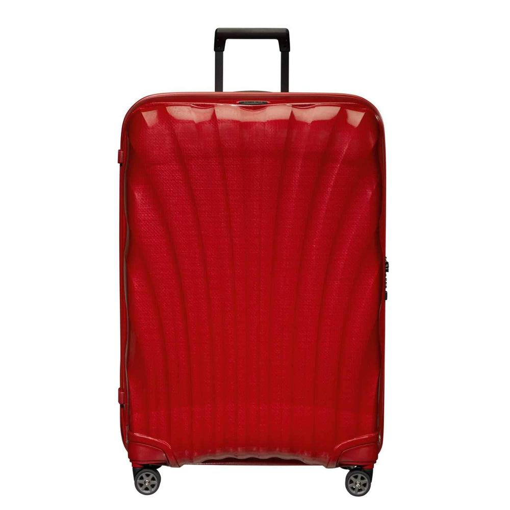 Samsonite C-Lite Ultralett hard Ekstra stor koffert 81 cm / 123 XL Rød-Harde kofferter-BagBrokers