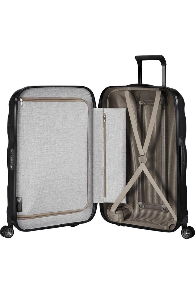 Samsonite C-Lite Ultralett hard Ekstra stor koffert 81 cm / 123 XL Svart-Harde kofferter-BagBrokers