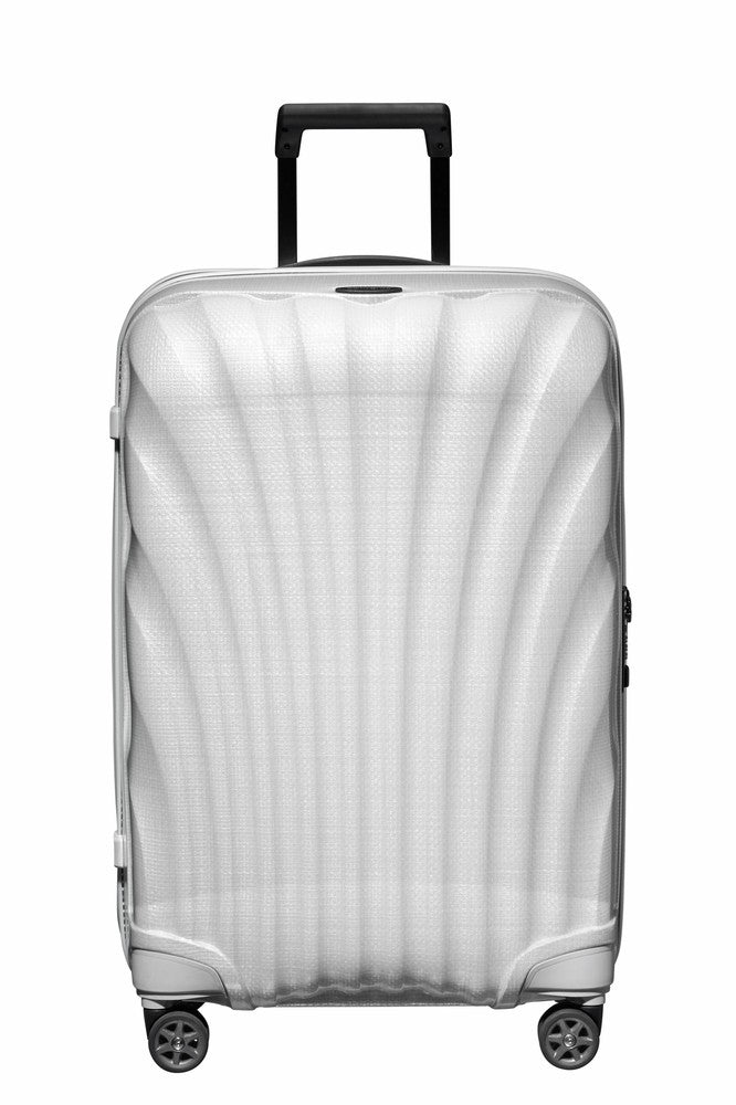 Samsonite C-Lite Ultralett hard Medium koffert 69 cm/68 L Offwhite-Harde kofferter-BagBrokers