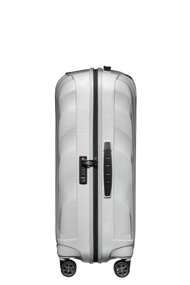 Samsonite C-Lite Ultralett hard Medium koffert 69 cm/68 L Offwhite-Harde kofferter-BagBrokers