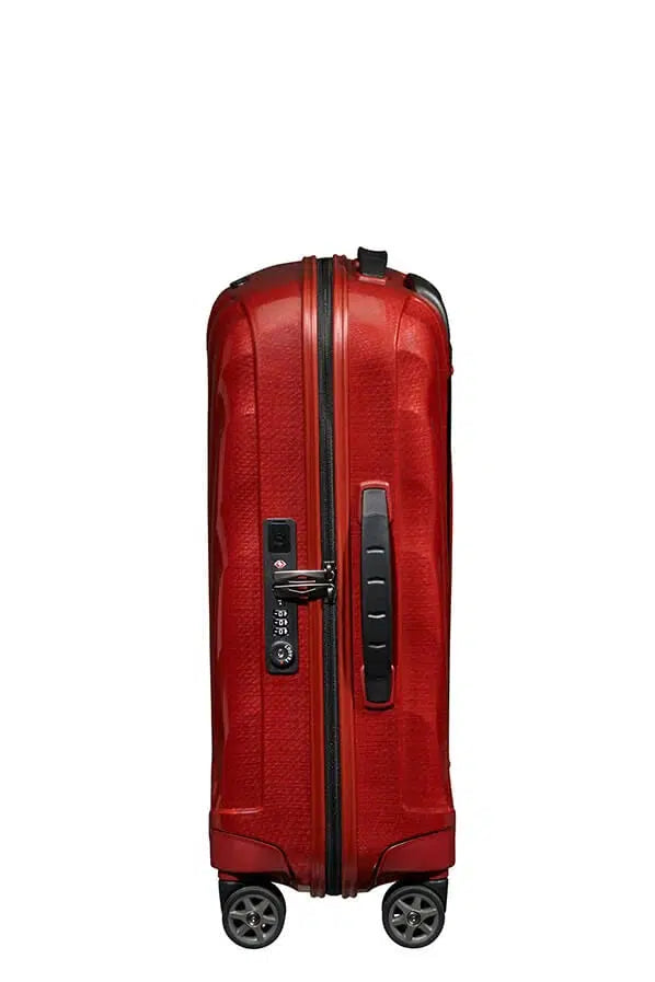 Samsonite C-Lite Ultralett hard kabinkoffert 55 cm/36 L Chili Red-Harde kofferter-BagBrokers