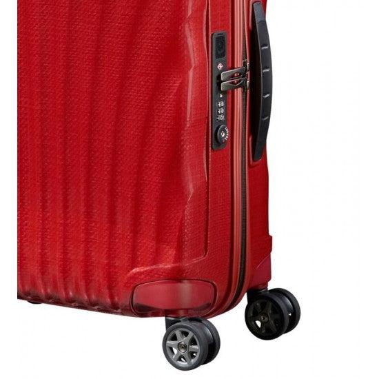 Samsonite C-Lite Ultralett hard kabinkoffert 55 cm/36 L Chili Red-Harde kofferter-BagBrokers