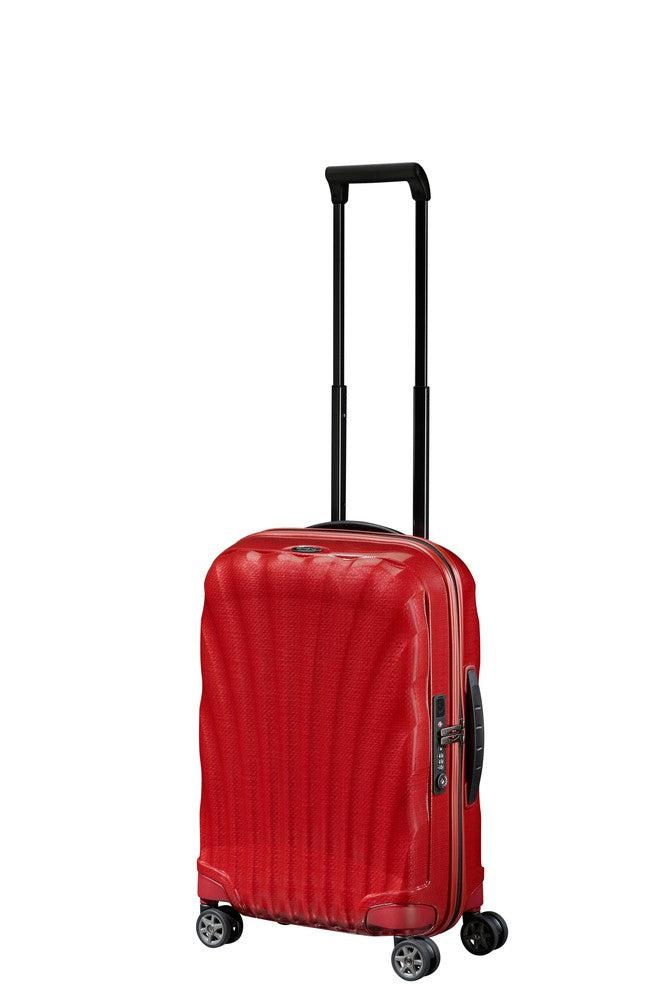 Samsonite C-Lite Ultralett hard kabinkoffert 55 cm/36 L Chili Red-Harde kofferter-BagBrokers