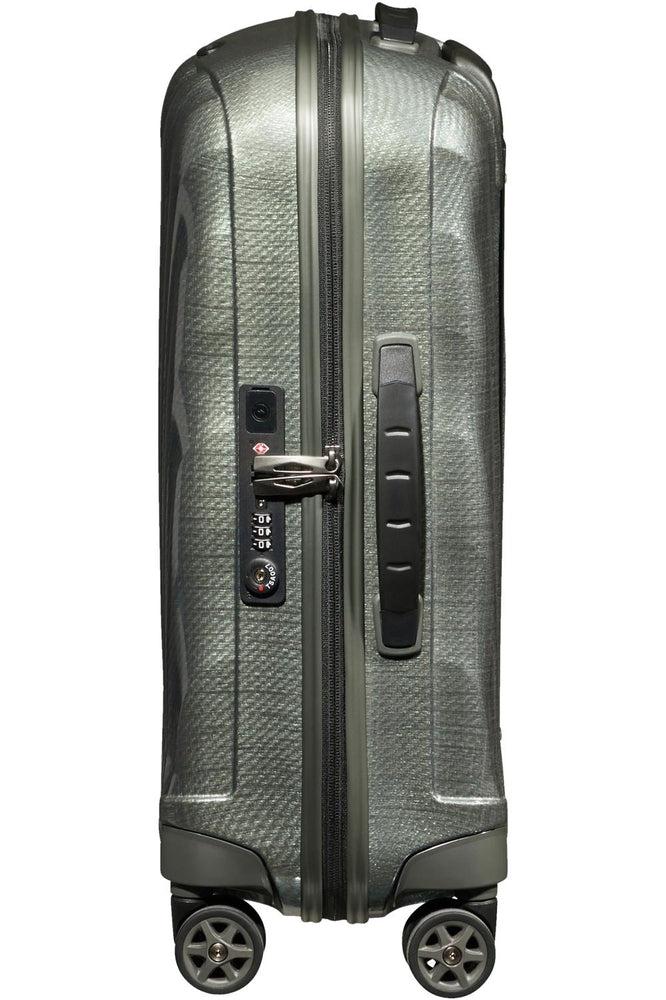 Samsonite C-Lite Ultralett hard Kabin koffert 55cm/ 36 L Metallic Green-Harde kofferter-BagBrokers