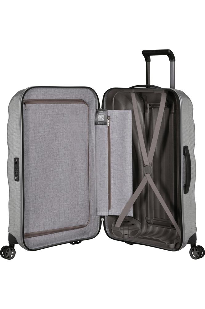 Samsonite C-Lite Ultralett hard stor koffert 75 cm/94L Aluminium-Harde kofferter-BagBrokers