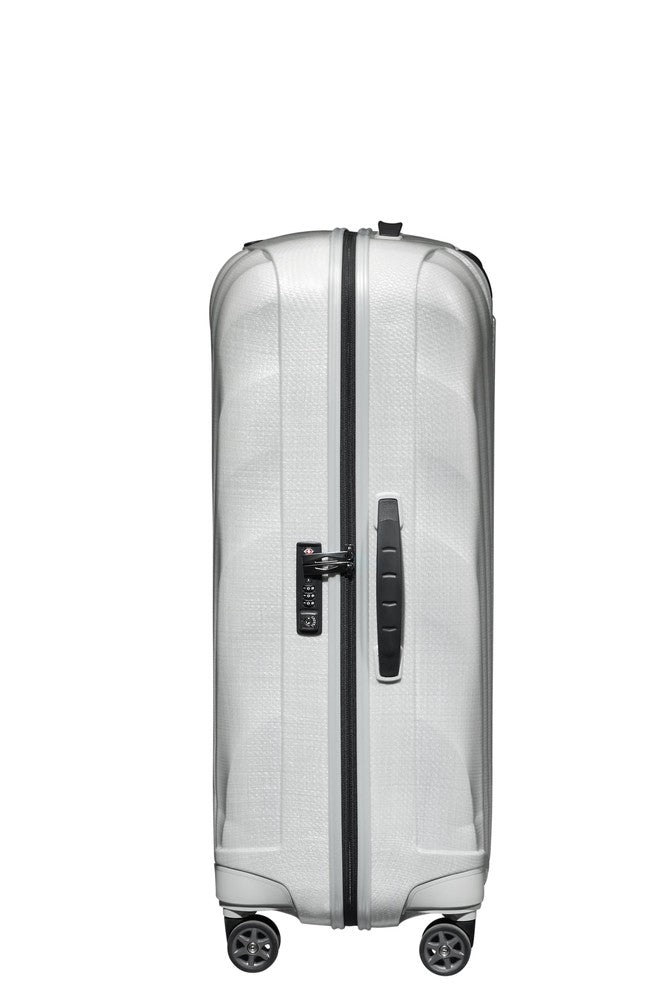 Samsonite C-Lite Ultralett hard stor koffert 75 cm/94L Offwhite-Harde kofferter-BagBrokers