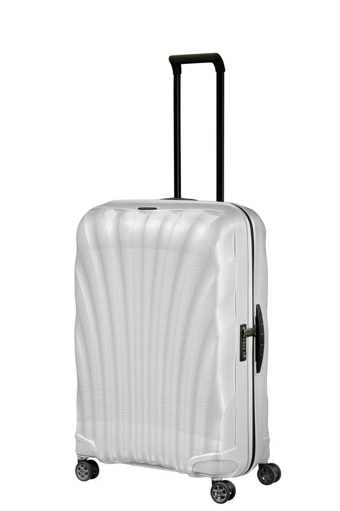 Samsonite C-Lite Ultralett hard stor koffert 75 cm/94L Offwhite-Harde kofferter-BagBrokers