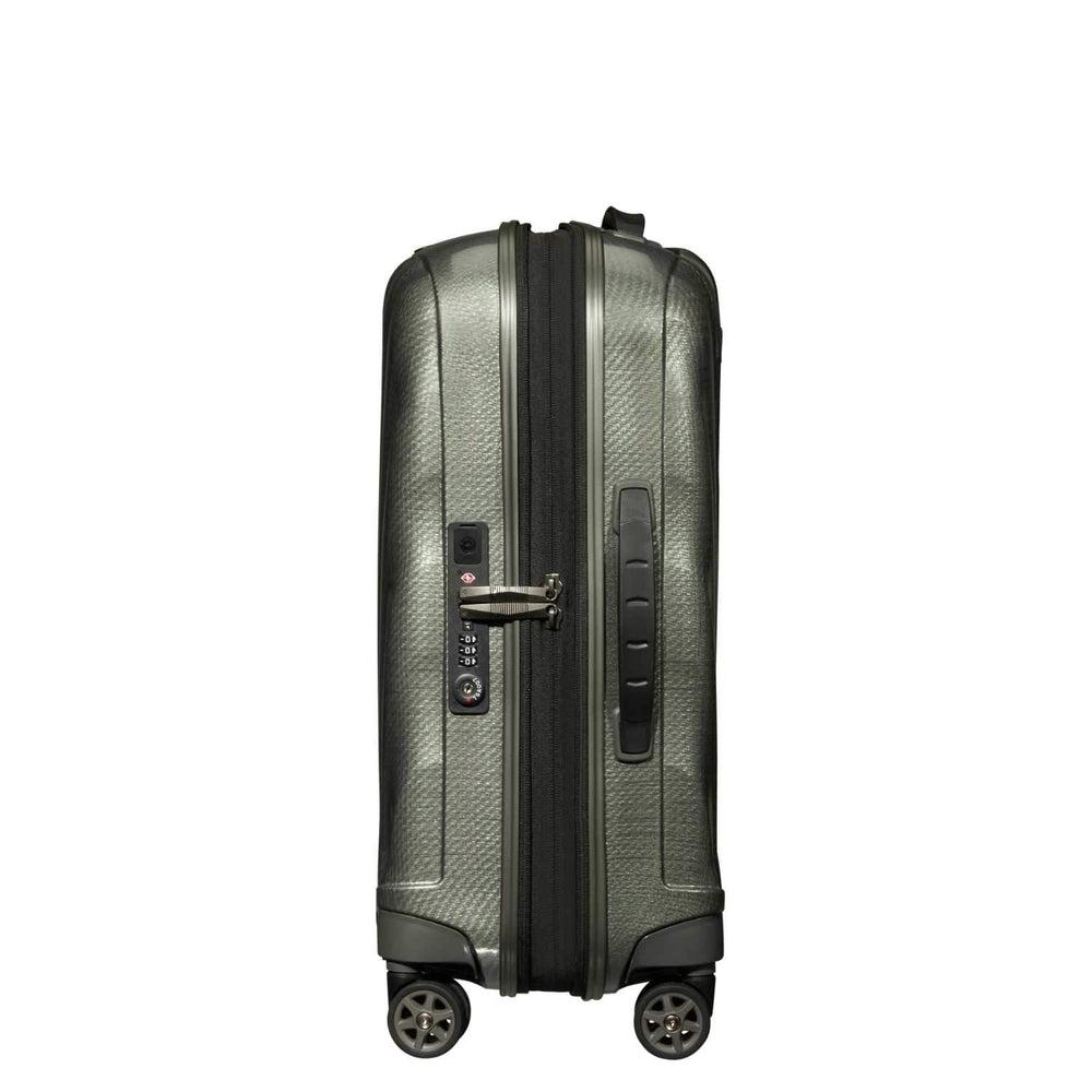 Samsonite C-Lite Ultralett hard utvidbar Kabinkoffert 55cm/ 42 L Grønn-Harde kofferter-BagBrokers