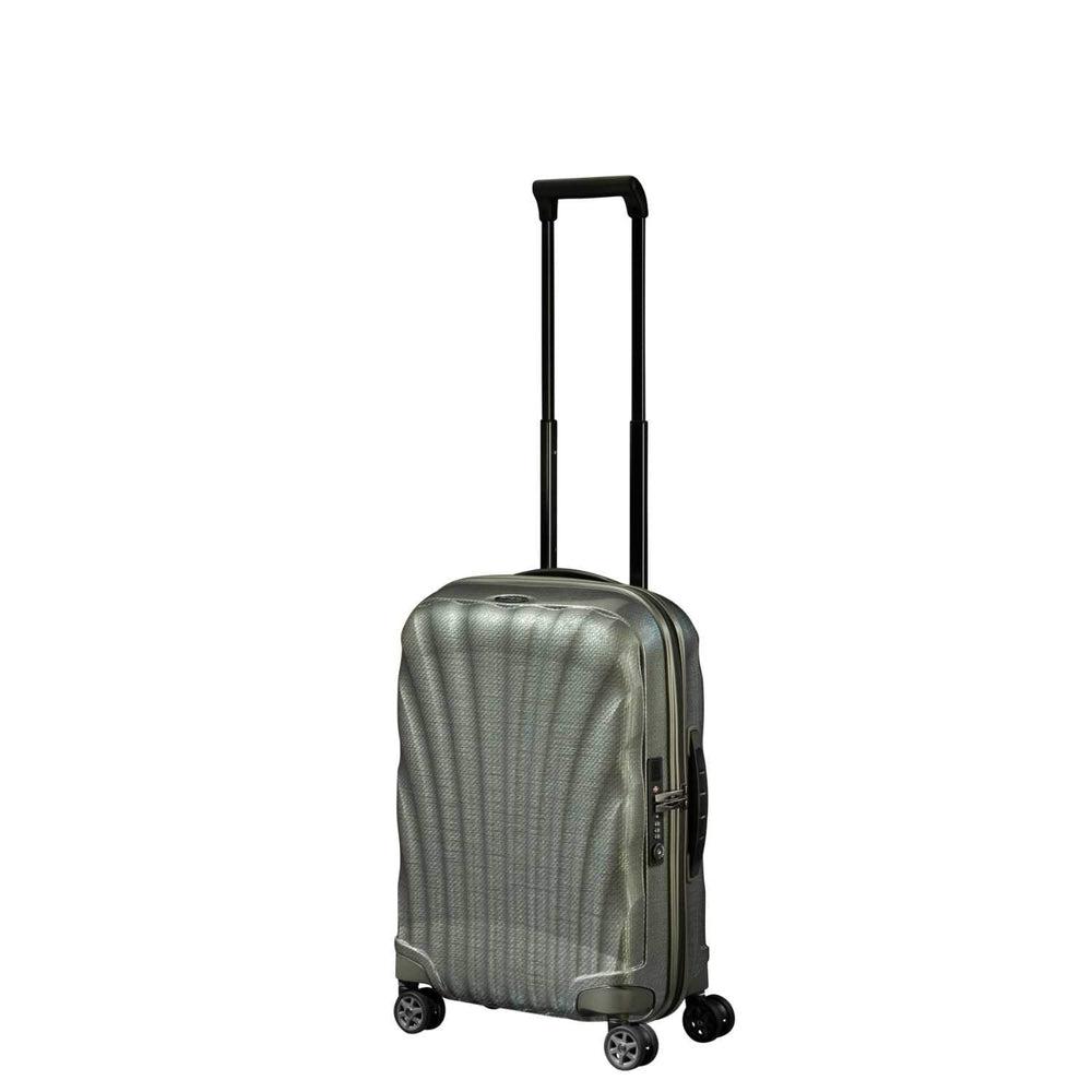 Samsonite C-Lite Ultralett hard utvidbar Kabinkoffert 55cm/ 42 L Grønn-Harde kofferter-BagBrokers