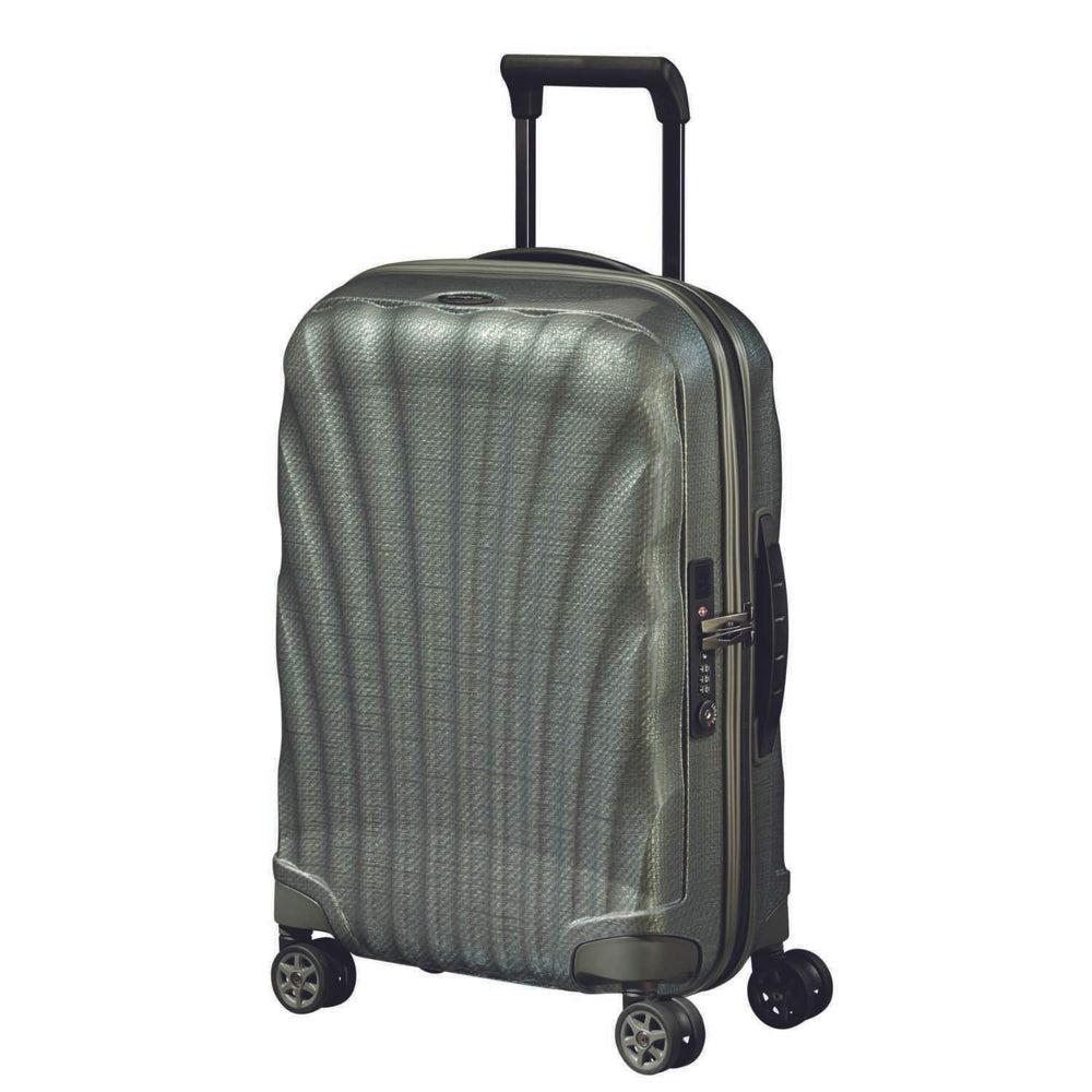 Samsonite C-Lite Ultralett hard utvidbar Kabinkoffert 55cm/ 42 L Grønn-Harde kofferter-BagBrokers