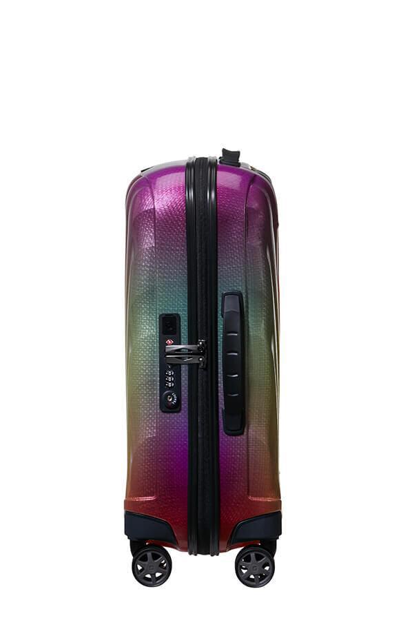 Samsonite C-Lite utvidbar kabinkoffert med 4 hjul 55 cm Colourburst-Harde kofferter-BagBrokers