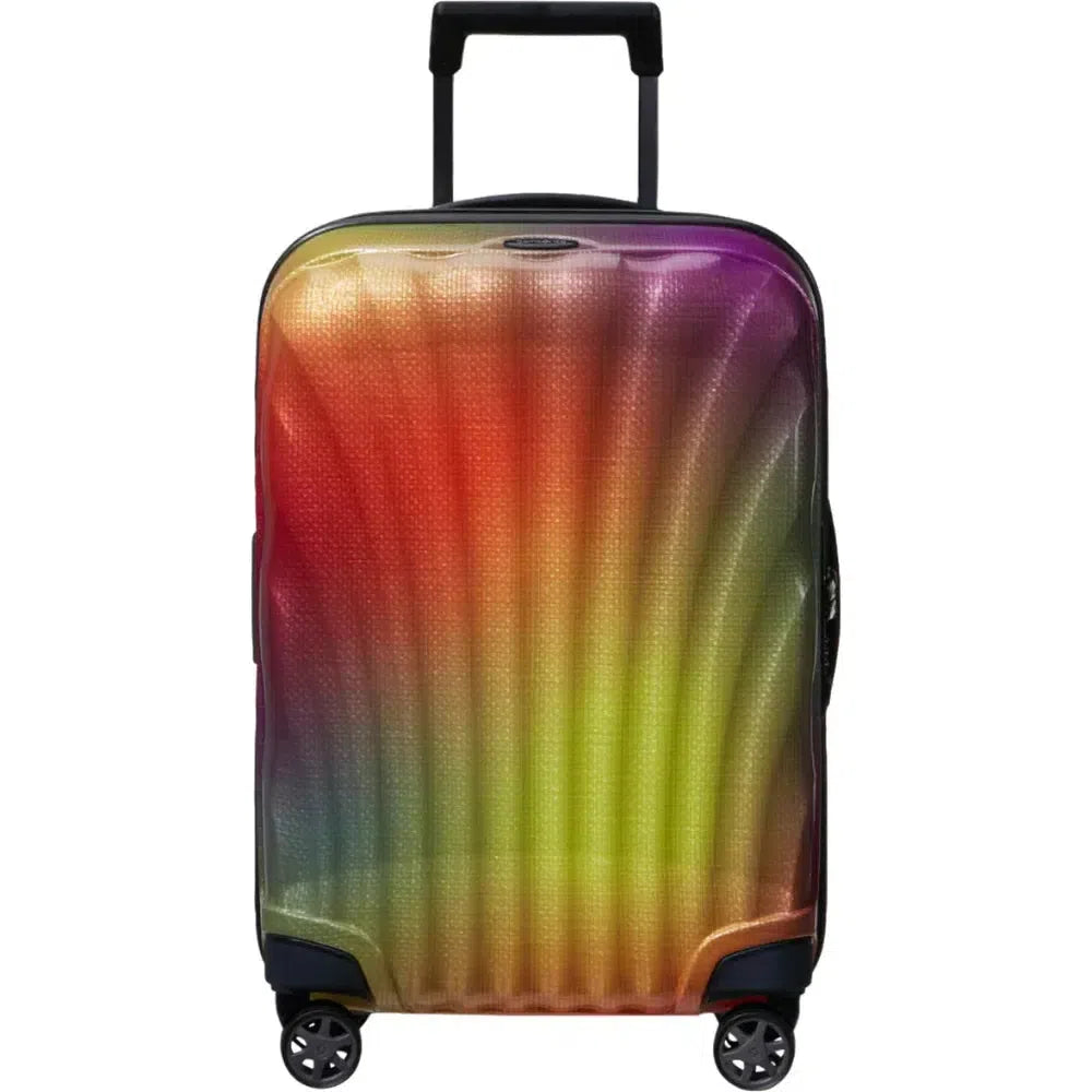 Samsonite C-Lite utvidbar kabinkoffert med 4 hjul 55 cm Colourburst-Harde kofferter-BagBrokers