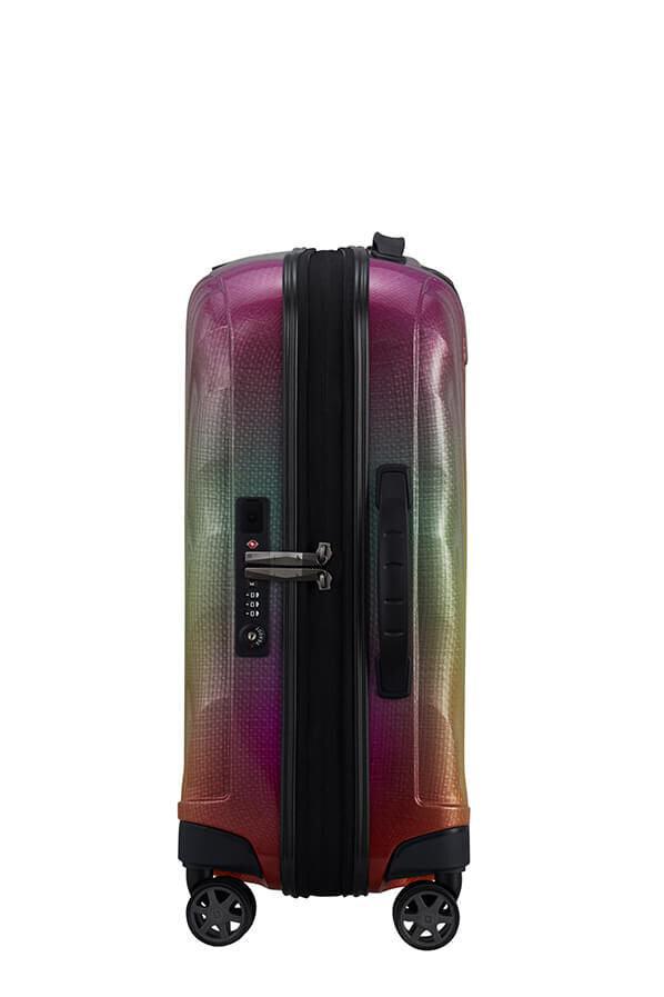 Samsonite C-Lite utvidbar kabinkoffert med 4 hjul 55 cm Colourburst-Harde kofferter-BagBrokers