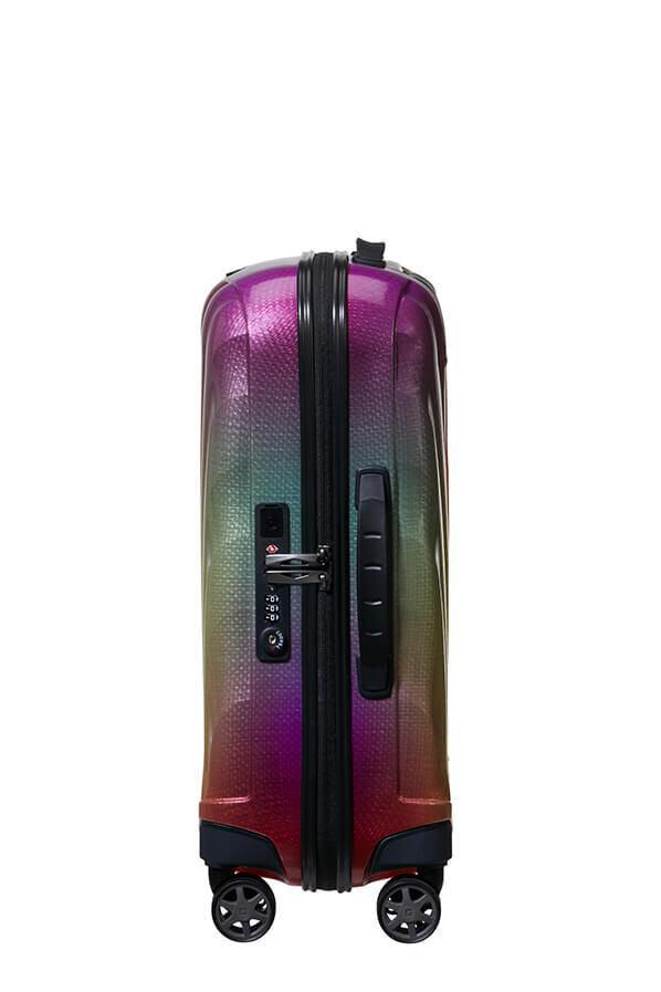 Samsonite C-Lite utvidbar kabinkoffert med 4 hjul 55 cm Colourburst-Harde kofferter-BagBrokers