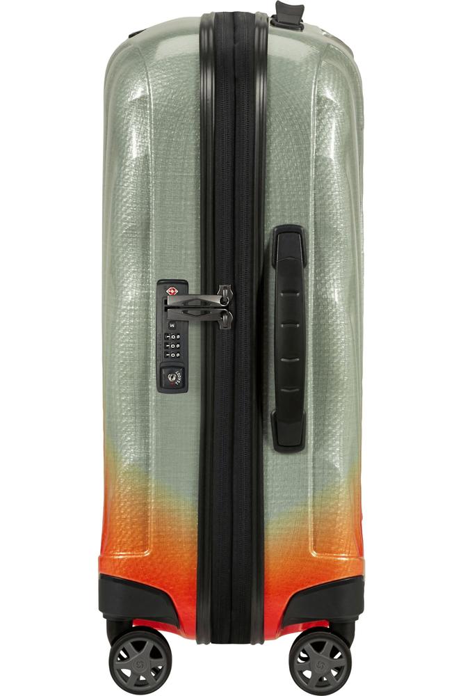 Samsonite C-Lite utvidbar kabinkoffert med 4 hjul 55 cm LTD Gradient Sage-Harde kofferter-BagBrokers