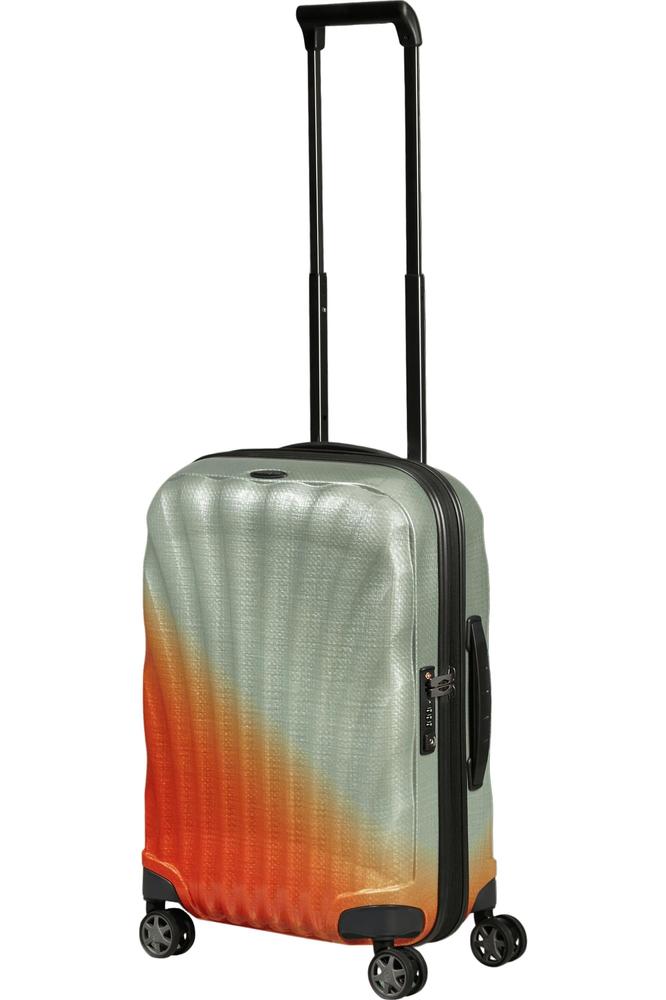 Samsonite C-Lite utvidbar kabinkoffert med 4 hjul 55 cm LTD Gradient Sage-Harde kofferter-BagBrokers
