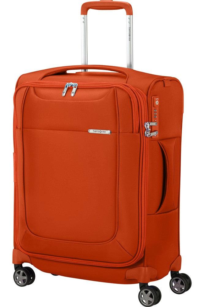 Samsonite D'Lite Utvidbar kabinkoffert med 4 hjul 55 cm Bright Orange-Myke kofferter-BagBrokers