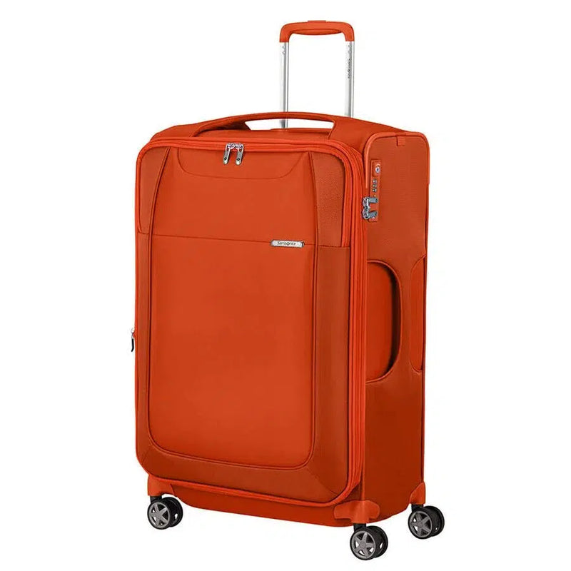 Samsonite D'Lite lett myk utvidbar medium koffert 71 cm Bright Orange-Myke kofferter-BagBrokers