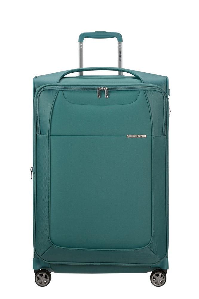 Samsonite D'Lite lett myk utvidbar medium koffert 71 cm Northern Blue-Myke kofferter-BagBrokers