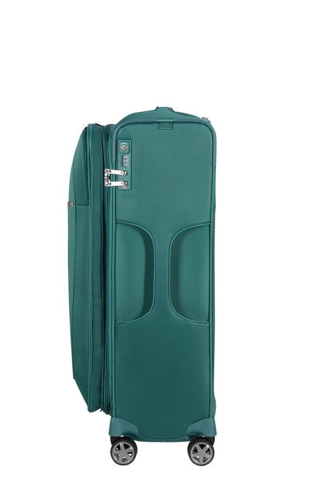 Samsonite D'Lite lett myk utvidbar medium koffert 71 cm Northern Blue-Myke kofferter-BagBrokers