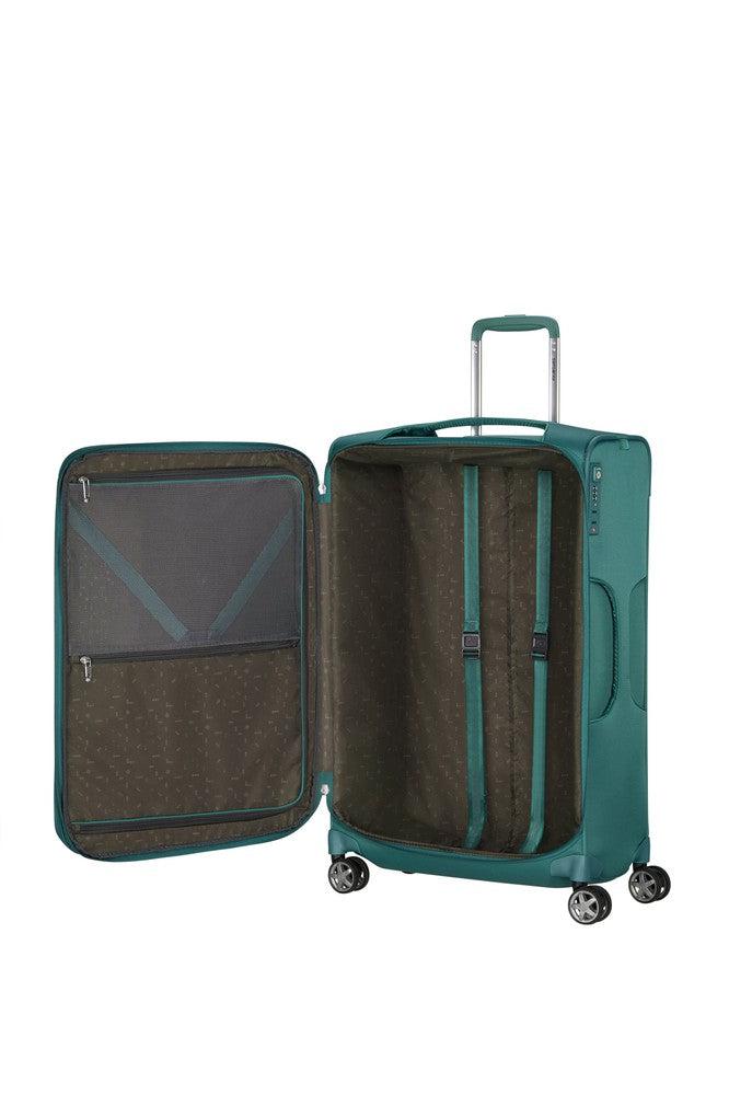 Samsonite D'Lite lett myk utvidbar medium koffert 71 cm Northern Blue-Myke kofferter-BagBrokers