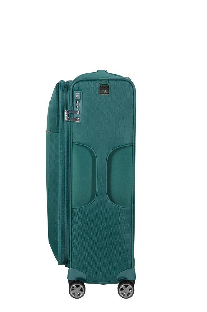 Samsonite D'Lite lett myk utvidbar medium koffert 71 cm Northern Blue-Myke kofferter-BagBrokers