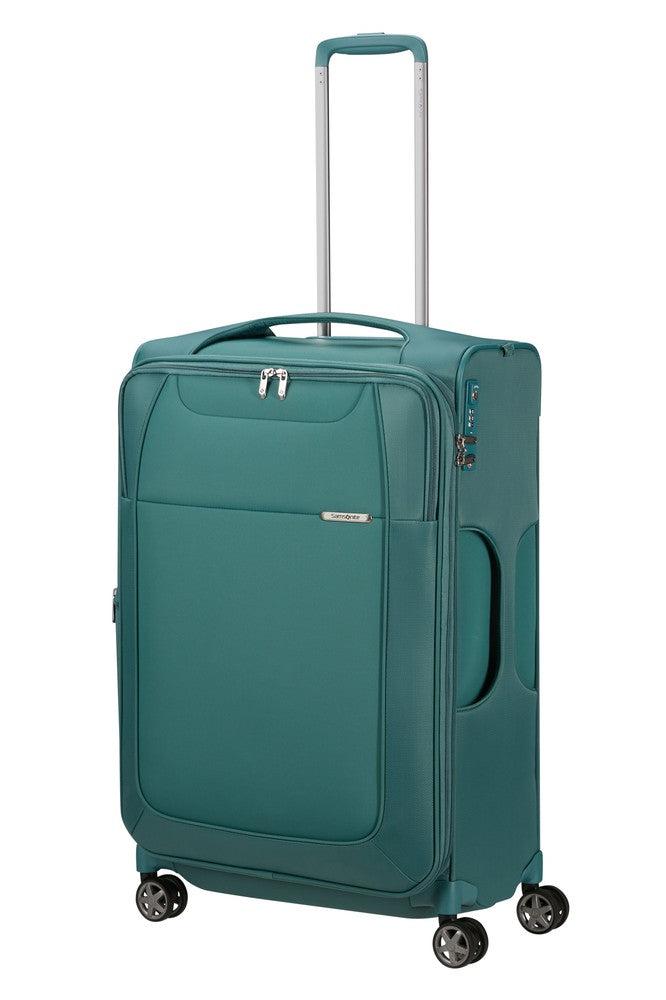 Samsonite D'Lite lett myk utvidbar medium koffert 71 cm Northern Blue-Myke kofferter-BagBrokers