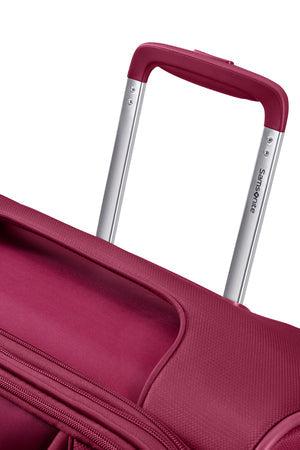Samsonite D'Lite lett myk utvidbar stor koffert 78 cm Fuchsia-Myke kofferter-BagBrokers