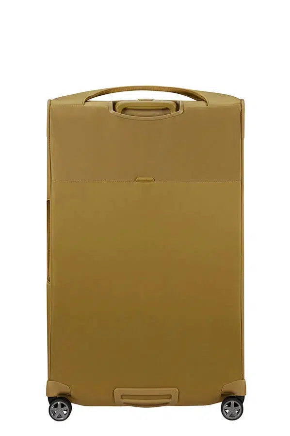 Samsonite D'Lite lett myk utvidbar stor koffert 78 cm Mustard Yellow-Myke kofferter-BagBrokers