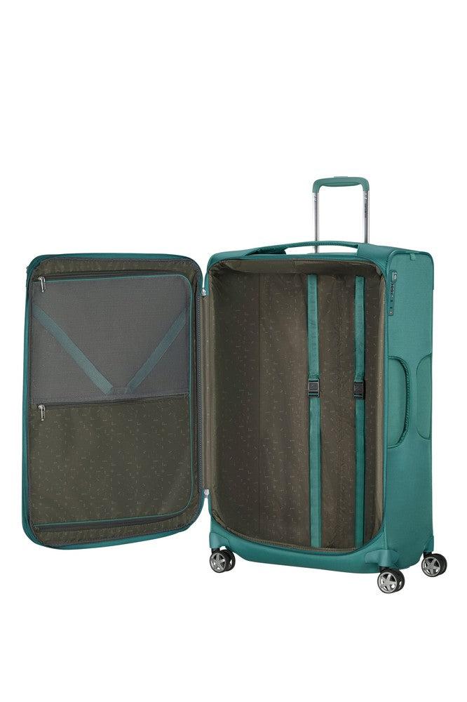 Samsonite D'Lite lett myk utvidbar stor koffert 78 cm Northern Blue-Myke kofferter-BagBrokers